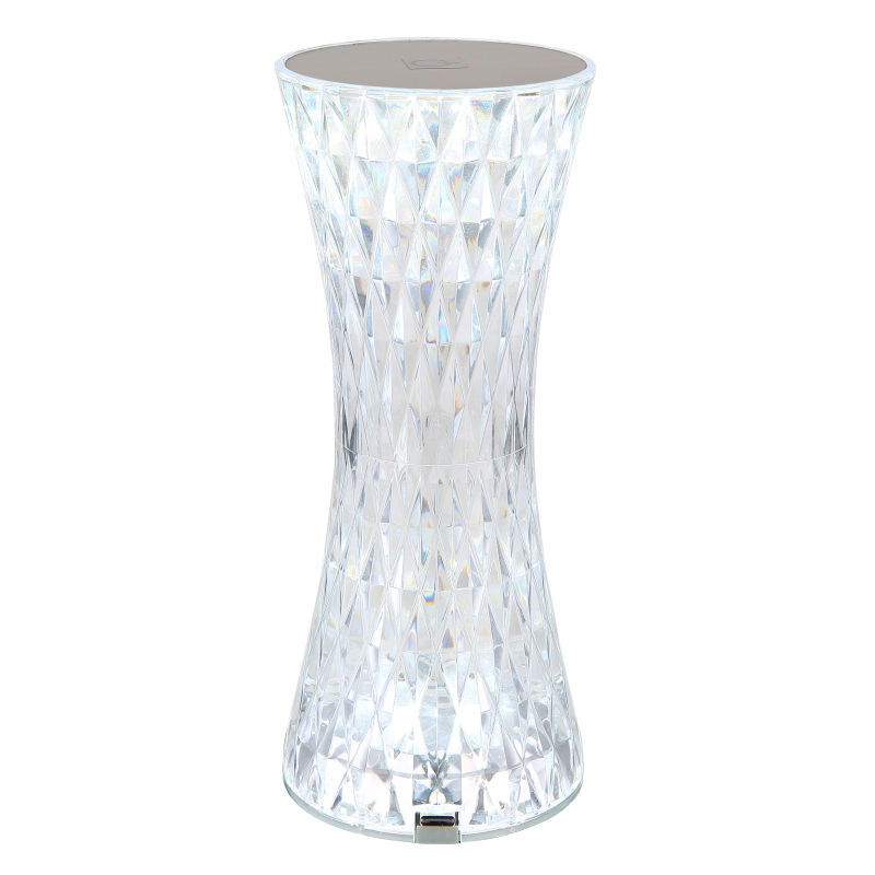 GIXI stolná USB lampa stmievateľná číra 1xRBGW LED/1,5W/5V 