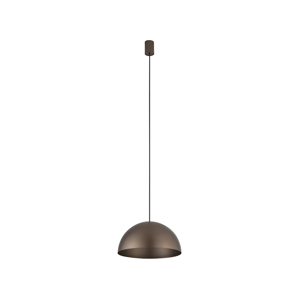 HEMISPHERE SUPER S visiaca lampa matná čokoládová 1xGX53/12W
