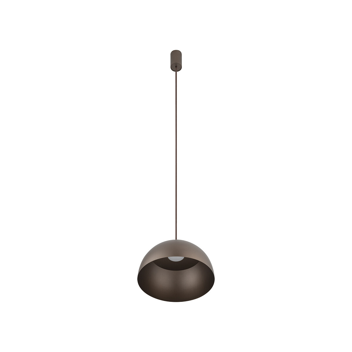 HEMISPHERE SUPER S visiaca lampa matná čokoládová 1xGX53/12W