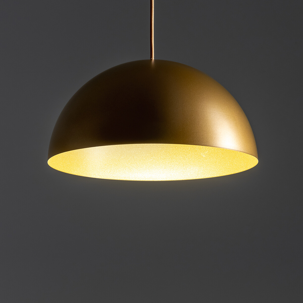 HEMISPHERE SUPER S visiaca lampa matná zlatá 1xGX53/12W