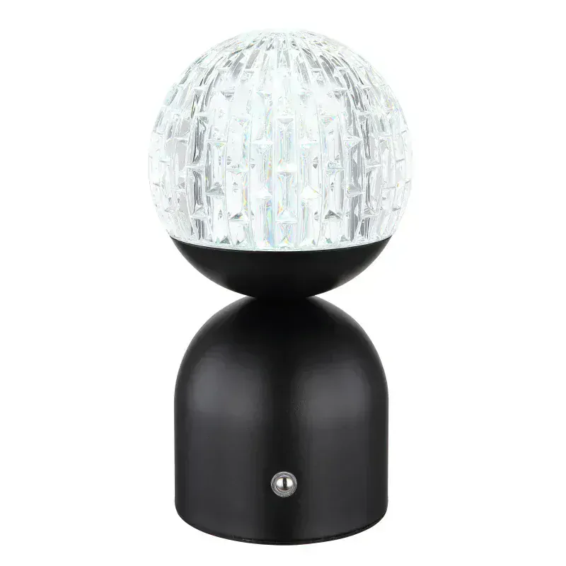 JULSY dekoračná stolná lampa stmievateľná čierna/číra LED/2,5W/12V, 2700-6500K