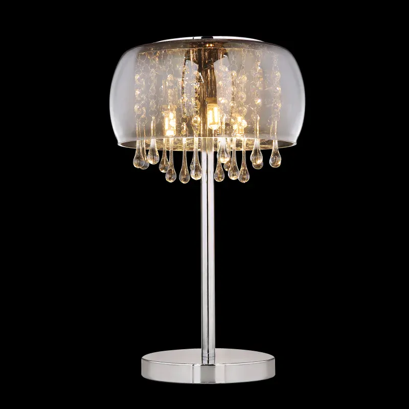 KALLA nočná lampa chrómová/dymová 3xG9/28W, výška: 40cm