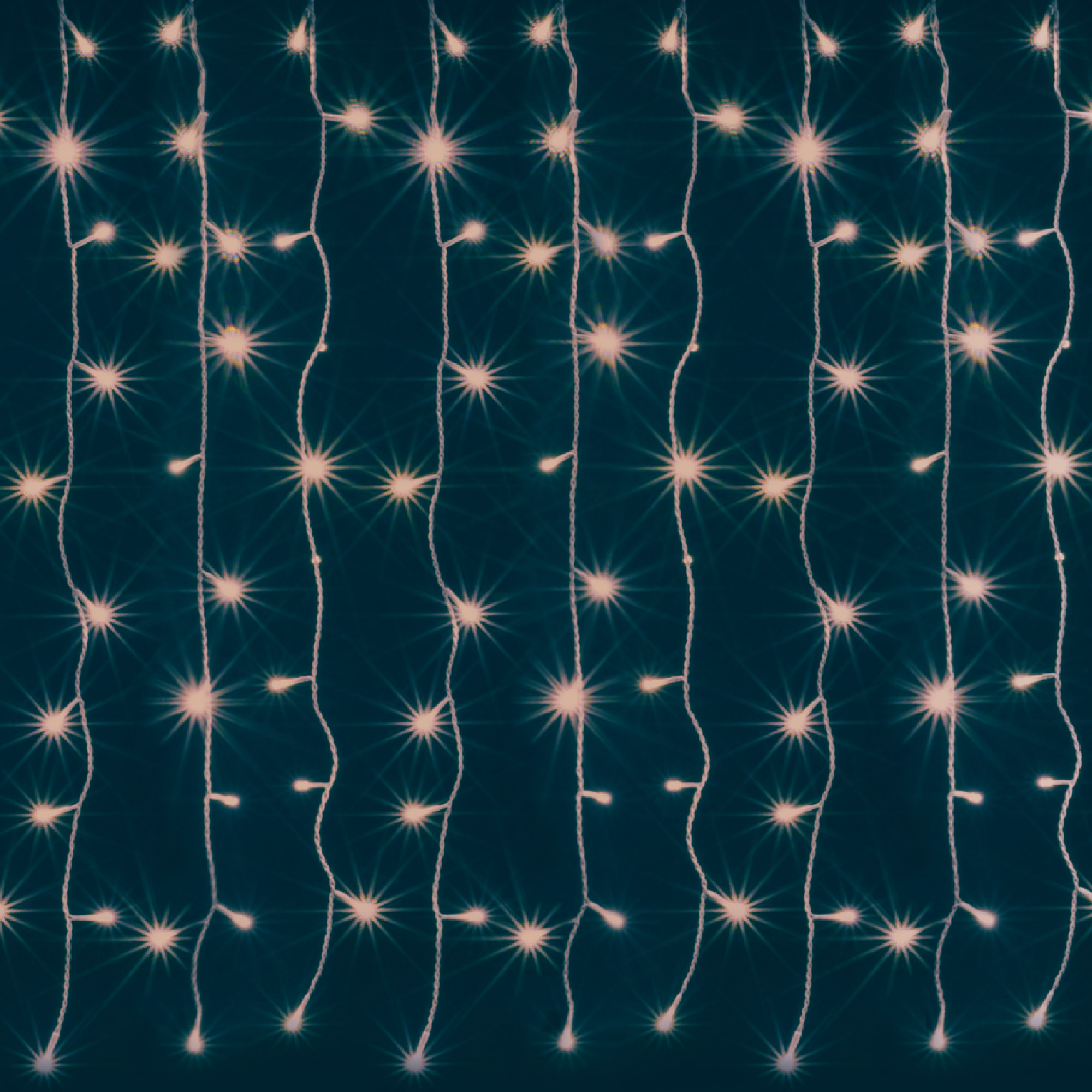 Vnútorný záves 126LED teplá biela, 0,9m x 1,4m