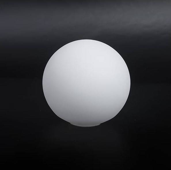 Náhradné tienidlo guľka priemer 12,5cm, montážny otvor: 5cm matná biela