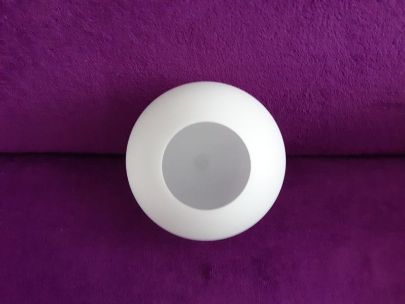 Náhradné tienidlo guľka biela matná priemer 12cm, montážny otvor: 5,5cm