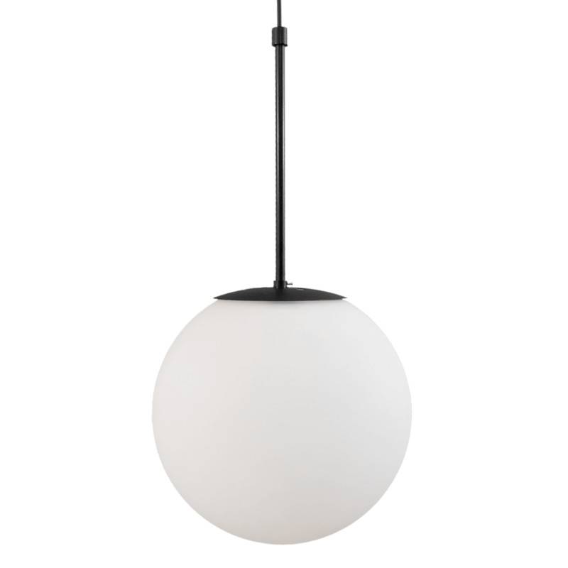 Náhradné tienidlo guľa priemer 25cm, montážny otvor: 10cm matná biela