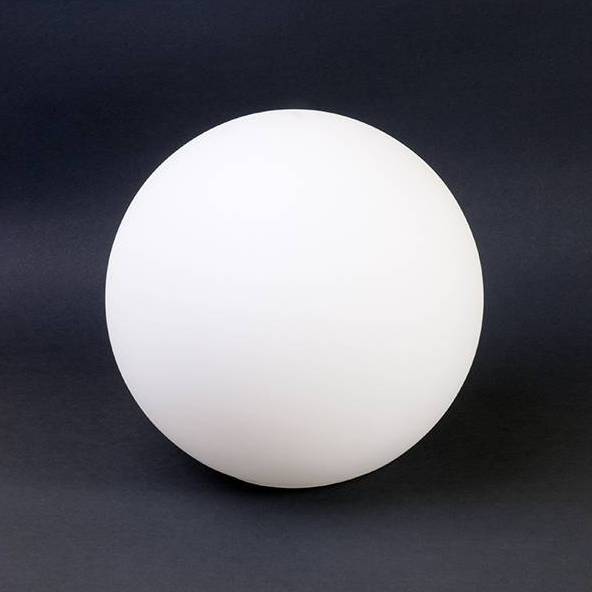 Náhradné tienidlo guľa priemer 35cm, montážny otvor: 15cm matná biela
