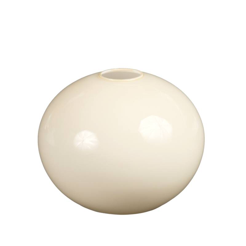 Náhradné tienidlo pre závit E27 (45mm), priemer 20cm lesklé béžové