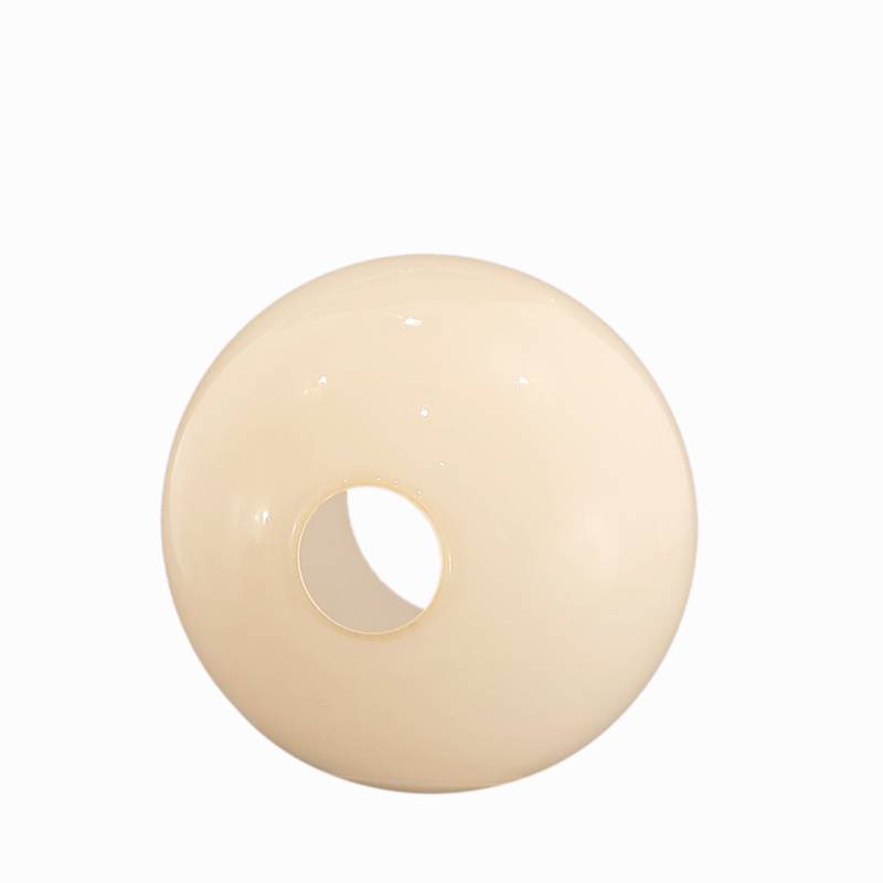 Náhradné tienidlo pre závit E27 (45mm), priemer 20cm lesklé béžové