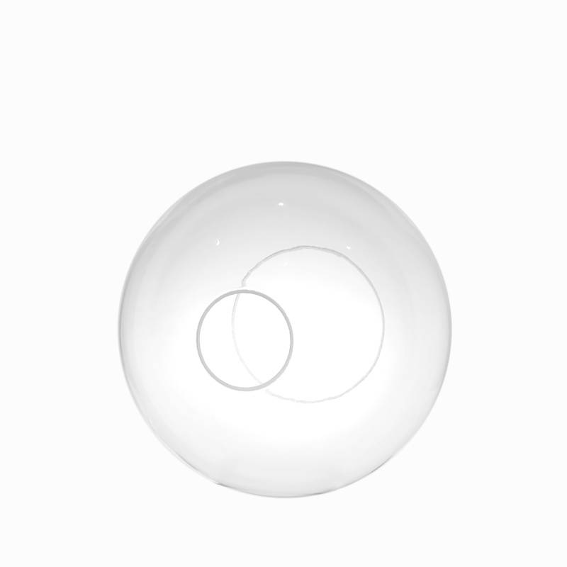 Náhradné tienidlo pre závit E27 (45mm), priemer 20cm číre