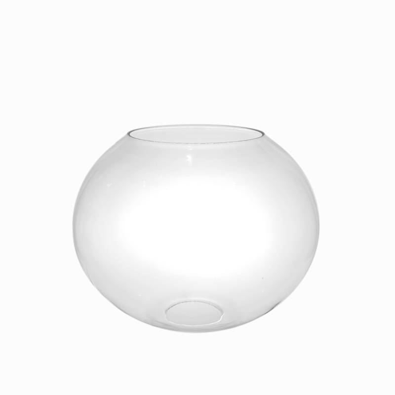 Náhradné tienidlo pre závit E27 (45mm), priemer 20cm číre