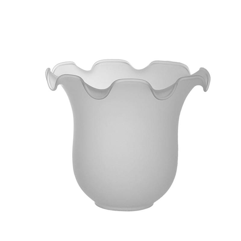 Náhradné tienidlo pre závit E27 (4,7cm) matné biele, priemer: 14,5cm