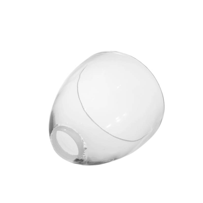 Náhradné tienidlo číre priemer: 9cm, montážny otvor 2,4cm