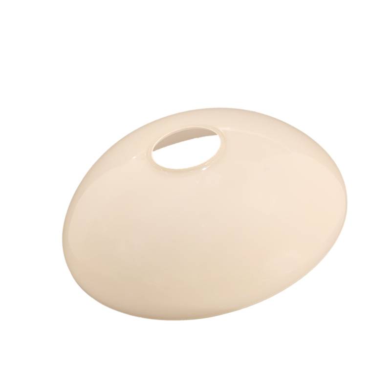 Náhradné tienidlo pre závit E27 (4,5cm) lesklé béžové, priemer: 20cm