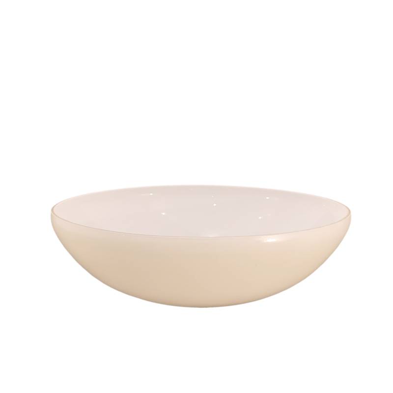 Náhradné tienidlo pre závit E27 (4,5cm) lesklé béžové, priemer: 20cm