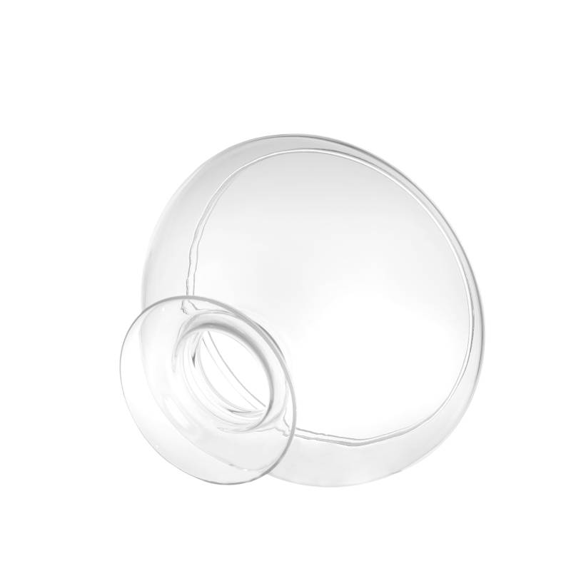 Náhradné tienidlo priemer 18,6cm petrolejkové číre