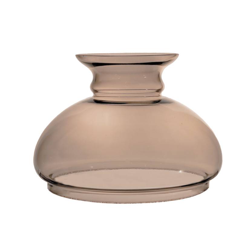 Náhradné tienidlo priemer 17,5cm petrolejkové priehľadné čierne