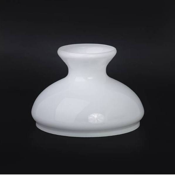 Náhradné tienidlo priemer 18,5cm petrolejkové biele opálové