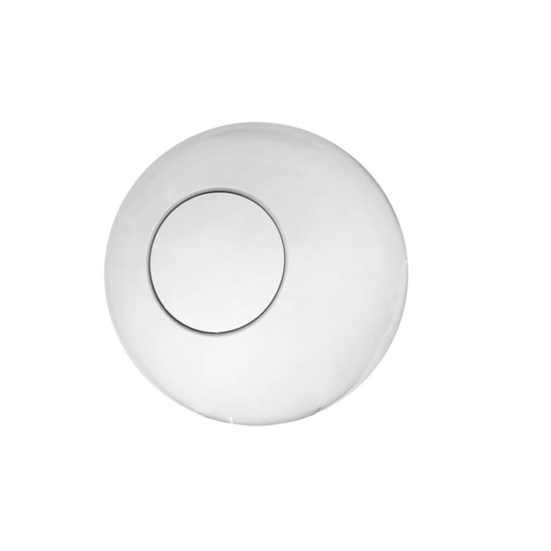 Náhradné tienidlo guľa priemer 30cm, montážny otvor: 11cm číra 