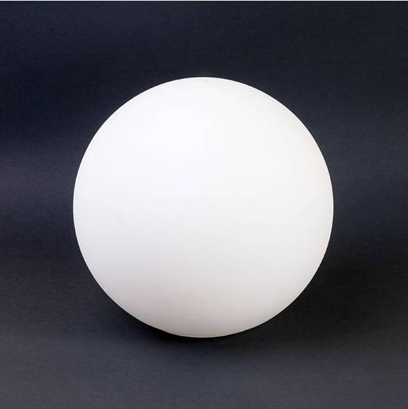 Náhradné tienidlo guľa priemer 45cm, montážny otvor: 10cm matná biela