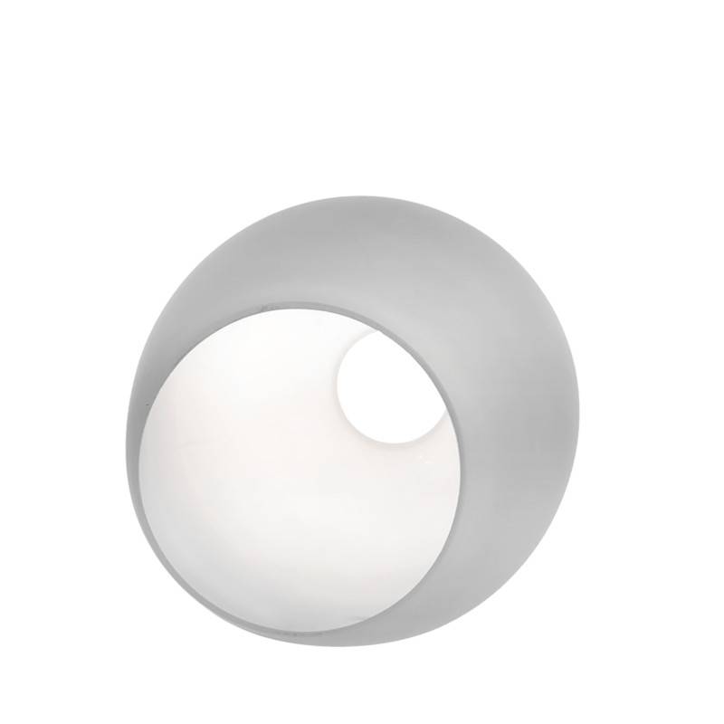 Náhradné tienidlo pre závit E27 (46mm) matné biele, priemer 16cm
