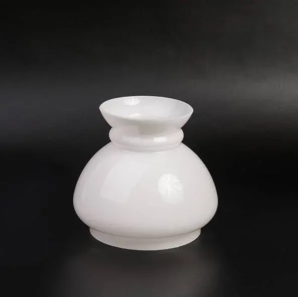 Náhradné tienidlo priemer 11,2cm petrolejkové biele opálové