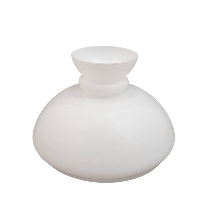 Náhradné tienidlo priemer 24,2cm petrolejkové biele opálové