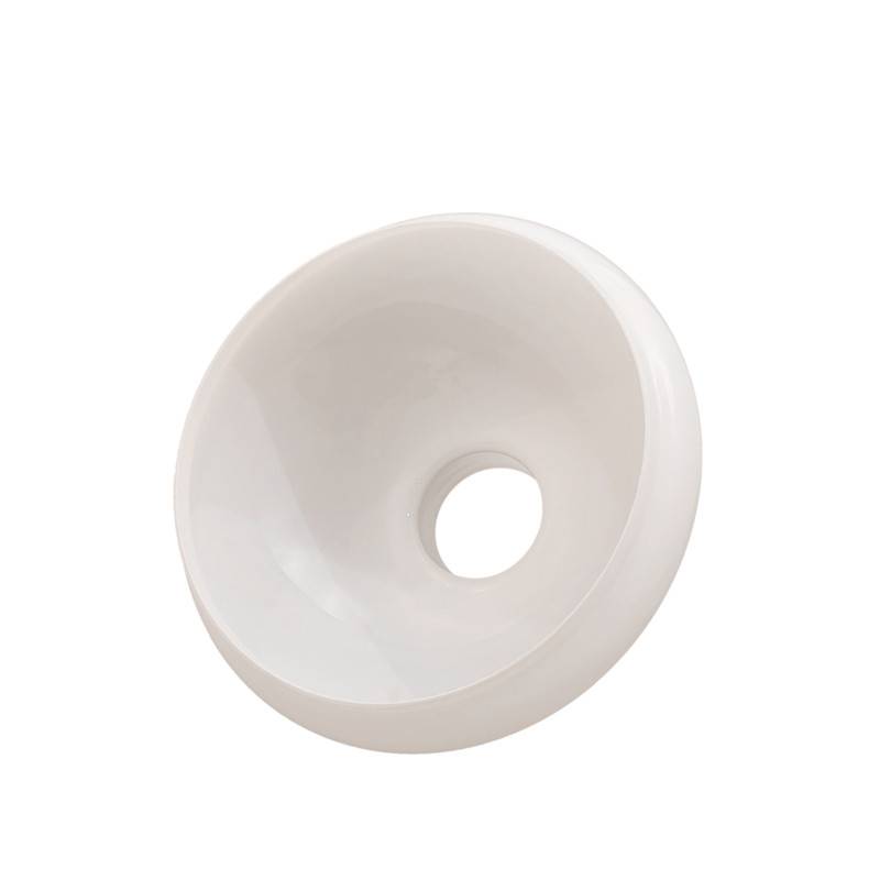 Náhradné tienidlo priemer 24,2cm petrolejkové biele opálové