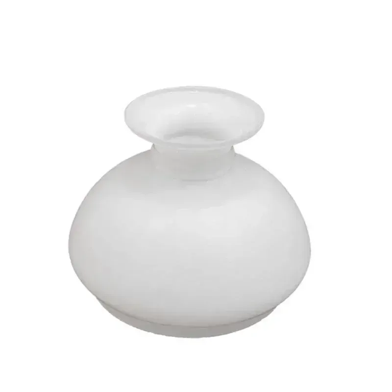 Náhradné tienidlo priemer 12,4cm petrolejkové biele opálové