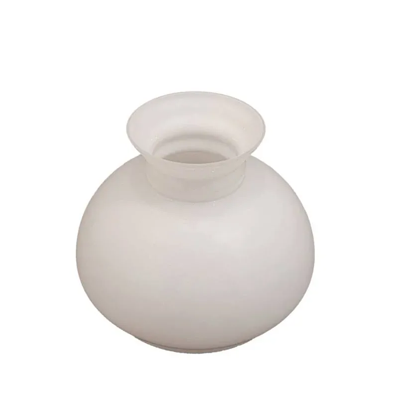 Náhradné tienidlo priemer 12cm petrolejkové biele opálové