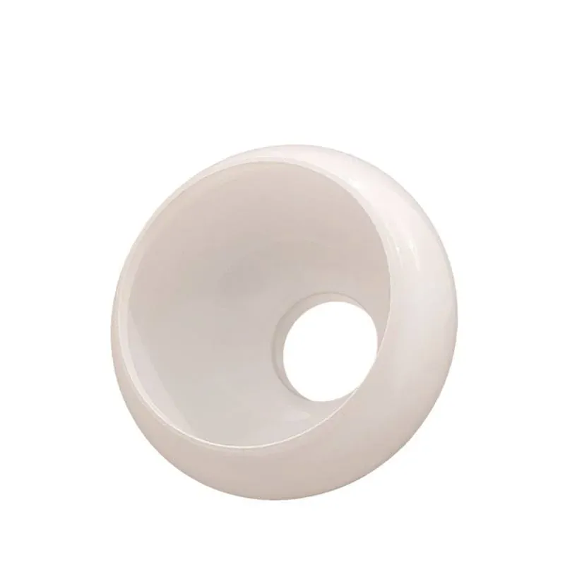 Náhradné tienidlo priemer 12cm petrolejkové biele opálové