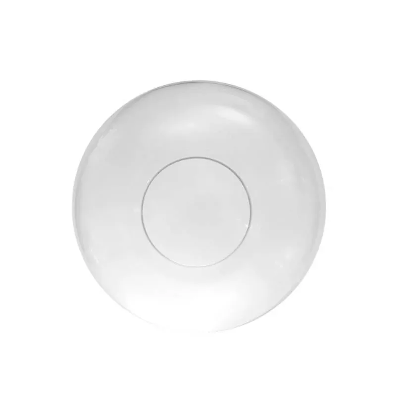 Náhradné tienidlo oválne číre priemer 32,5cm, montážny otvor: 12cm 
