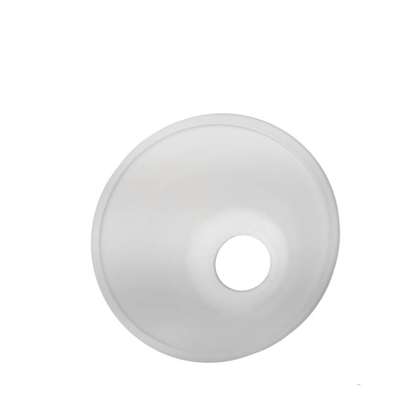 Náhradné tienidlo pre závit E27 (4,2cm) matné biele priesvitné, priemer: 17cm