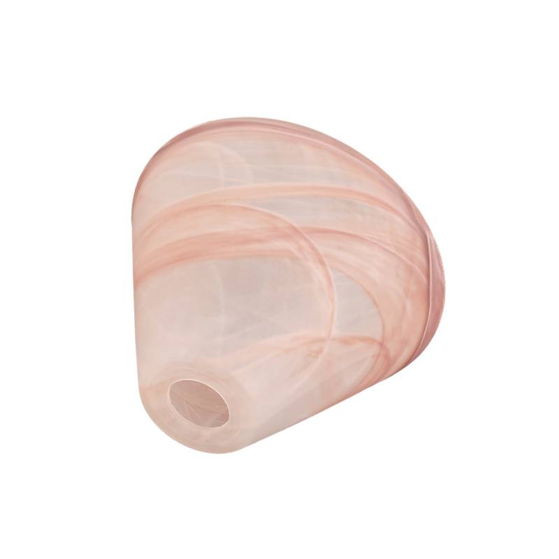 Náhradné tienidlo pre závit E14 (3cm) bielo-hnedý alabaster, priemer: 16cm