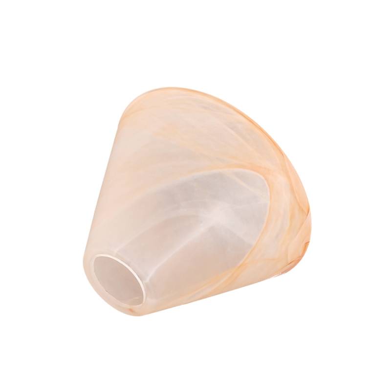 Náhradné tienidlo pre závit E27 (4,2cm) alabastrové hnedé, priemer: 16cm
