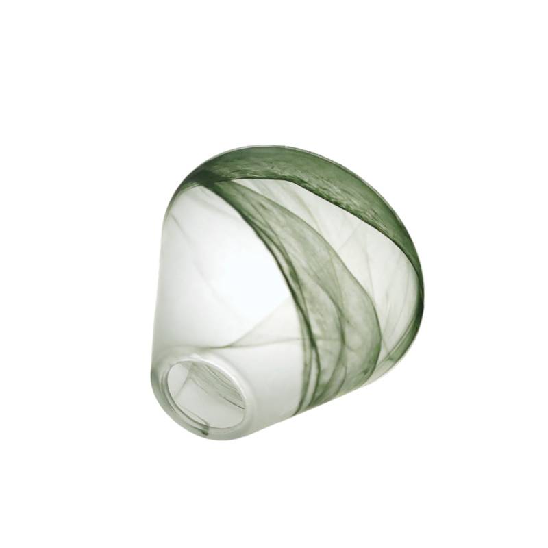 Náhradné tienidlo pre závit E27 (4,2cm) alabastrové zelené, priemer: 16cm