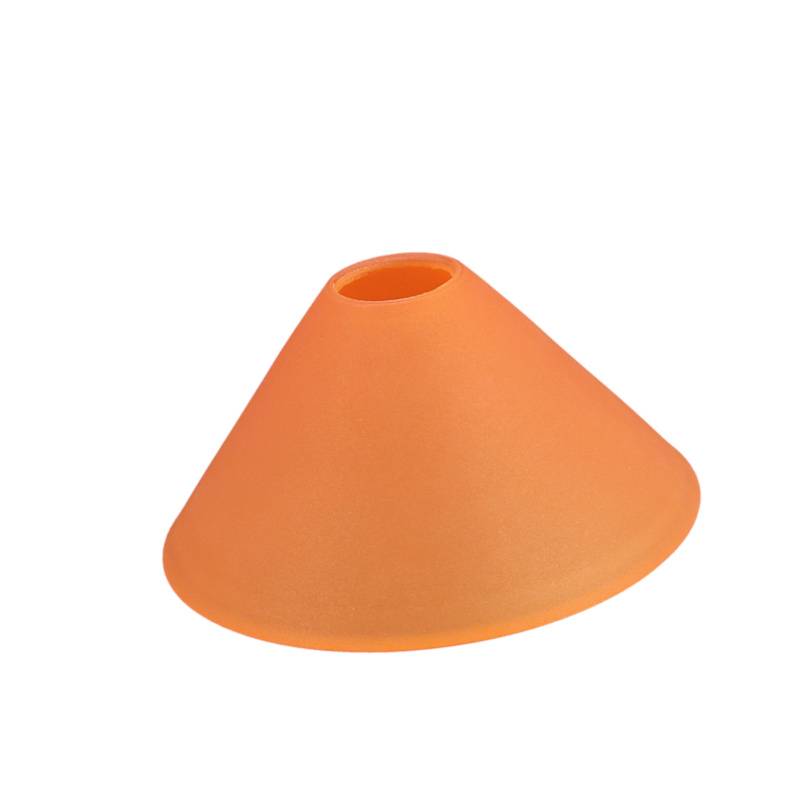 Náhradné tienidlo pre závit E27 (4,2cm) oranžové, priemer: 20cm