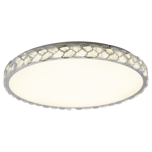 LARUNA krištáľový stropný luster 1xLED/85W/4000K, priemer 80cm