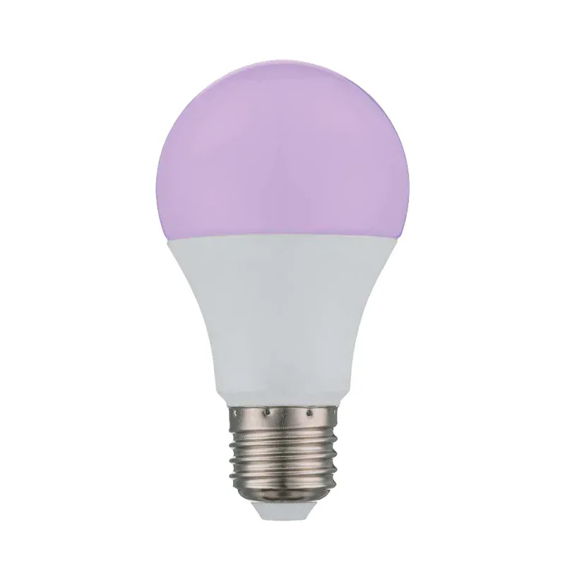 Stmievateľná LED žiarovka RGB+biela E27/5W s diaľkovým ovládačom