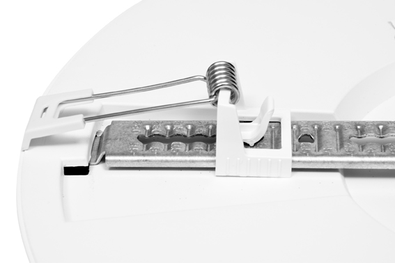 LEXA svietidlo čierne okrúhle prisadené/zapustené LED/6-18W/CCT, priemer: 22,5cm