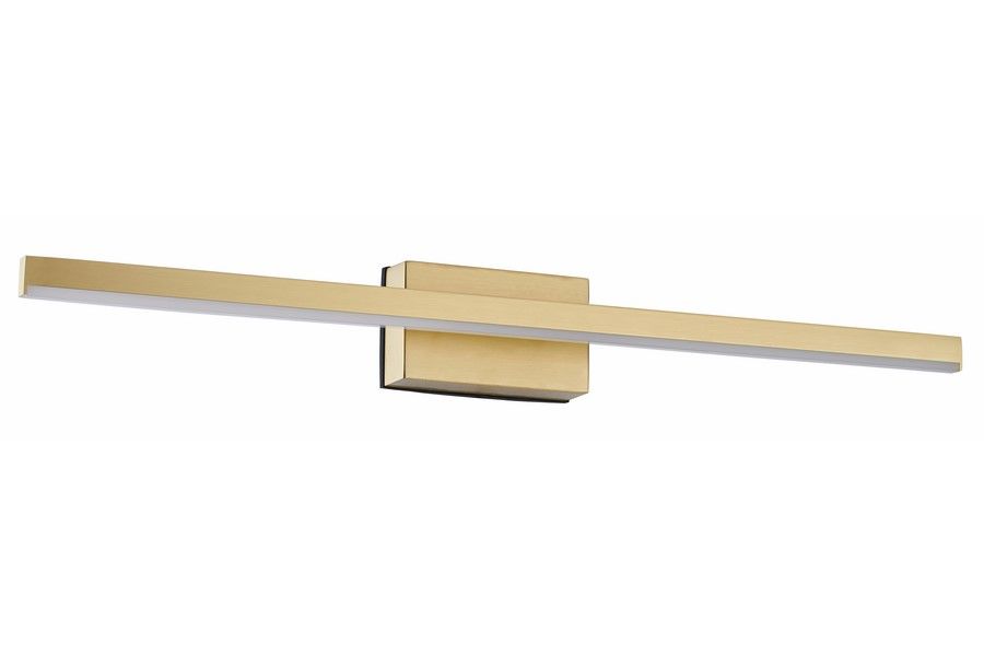 LINEA nástenné kúpeľňové svietidlo zlaté LED/8W/4000K, dĺžka 60cm, IP44