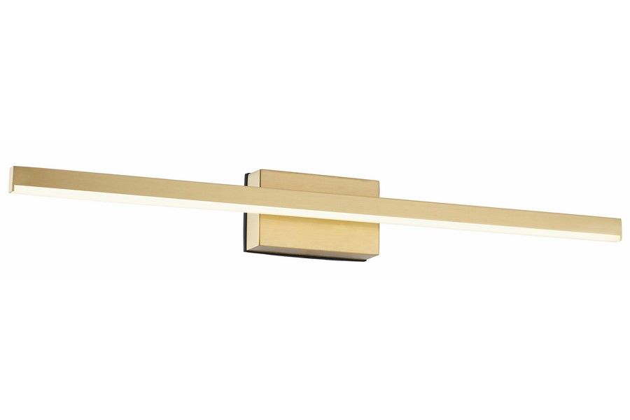 LINEA nástenné kúpeľňové svietidlo zlaté LED/8W/4000K, dĺžka 60cm, IP44