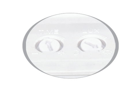 LORA nástenné biele svietidlo s PIR senzorom LED/15W/4100K/1300lm, IP44