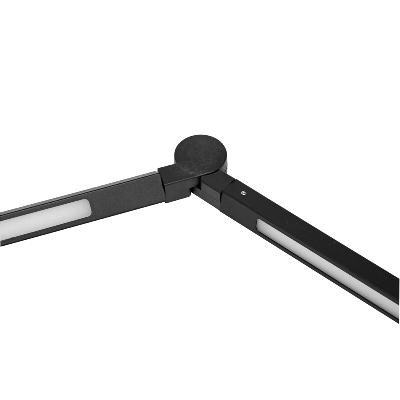 SPACE stmievateľná stolná led lampa čierna 19W, CCT 3000-6000K na uchytenie o stôl