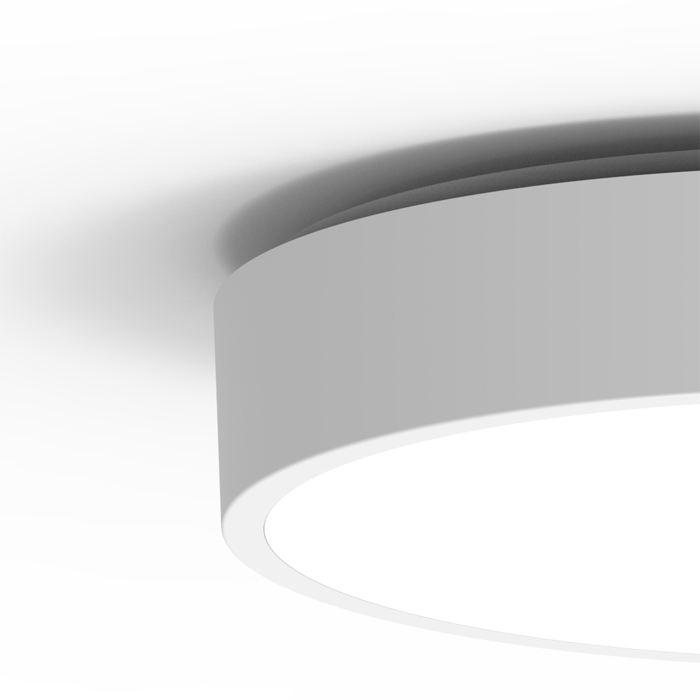 MARTIN stropné svietidlo biele LED/25W/3000K-4000K, priemer 35cm, IP65