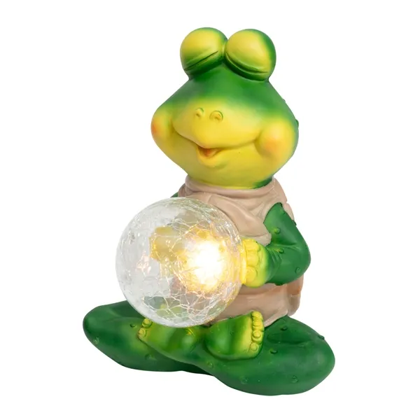 Solárne led svietidlo KORYTNAČKA 1xLED teplá biela, výška: 23cm