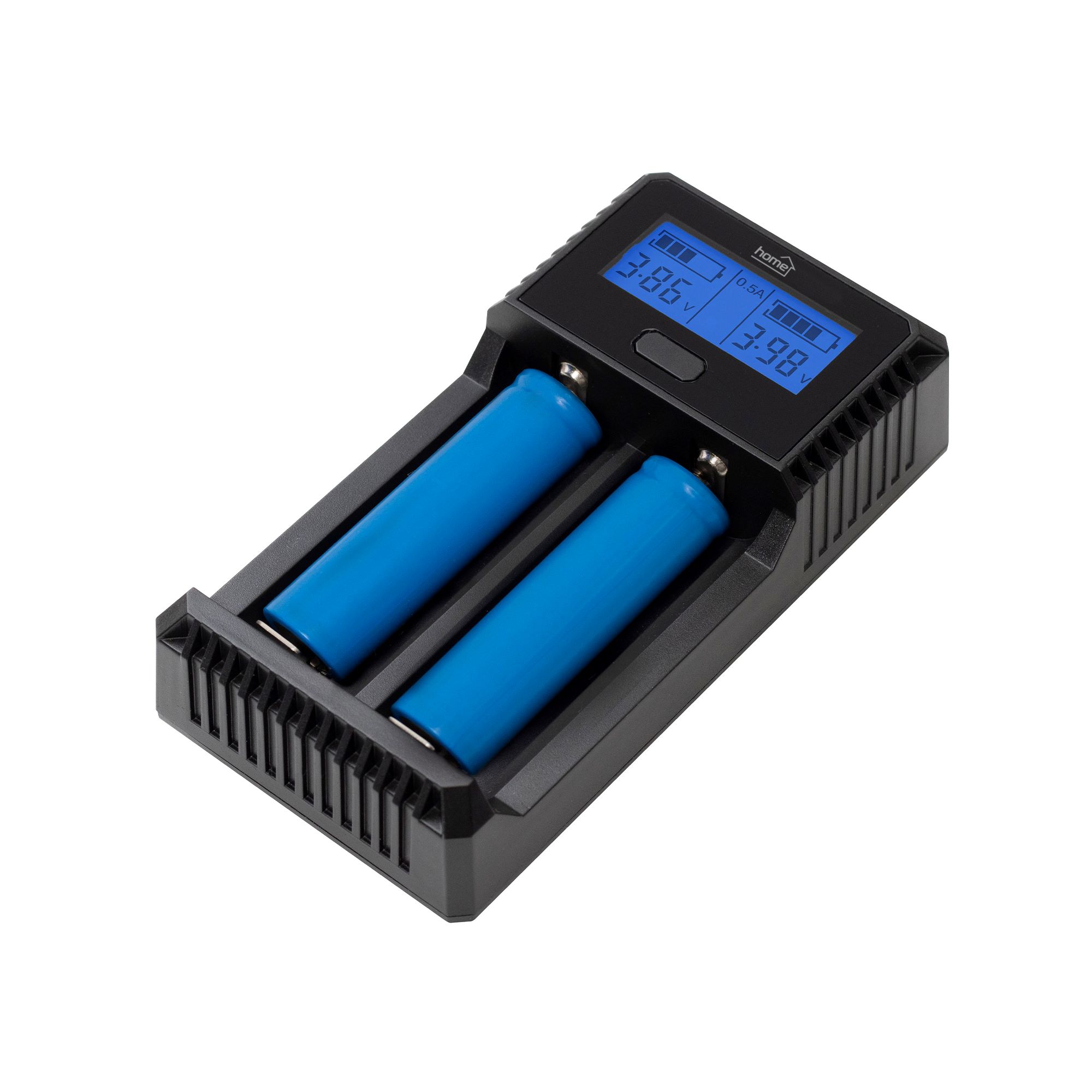 Nabíjačka 2ks batérií s digitálnym displejom 5V/ 2000 mA /micro USB 