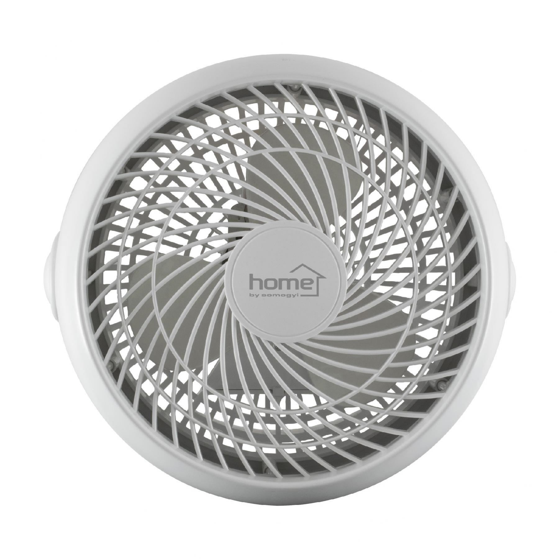 Nástenný/stolný ventilátor biely 50W, priemer 23cm