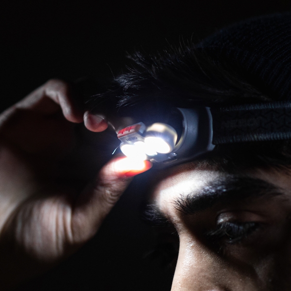 Čelovka NEBO EINSTEIN ™ 500 vodotesná 150lm/2h/44m