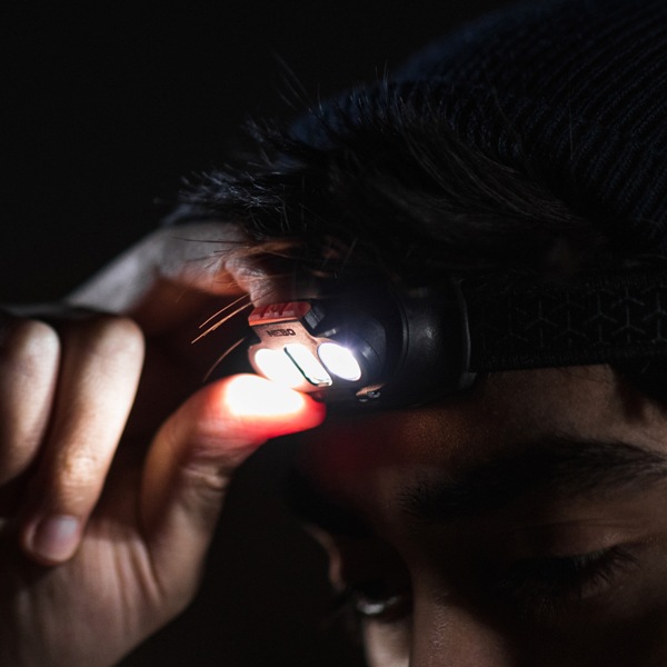 Čelovka NEBO EINSTEIN ™ 1000 FLEX vodotesná 350lm/3h/55m